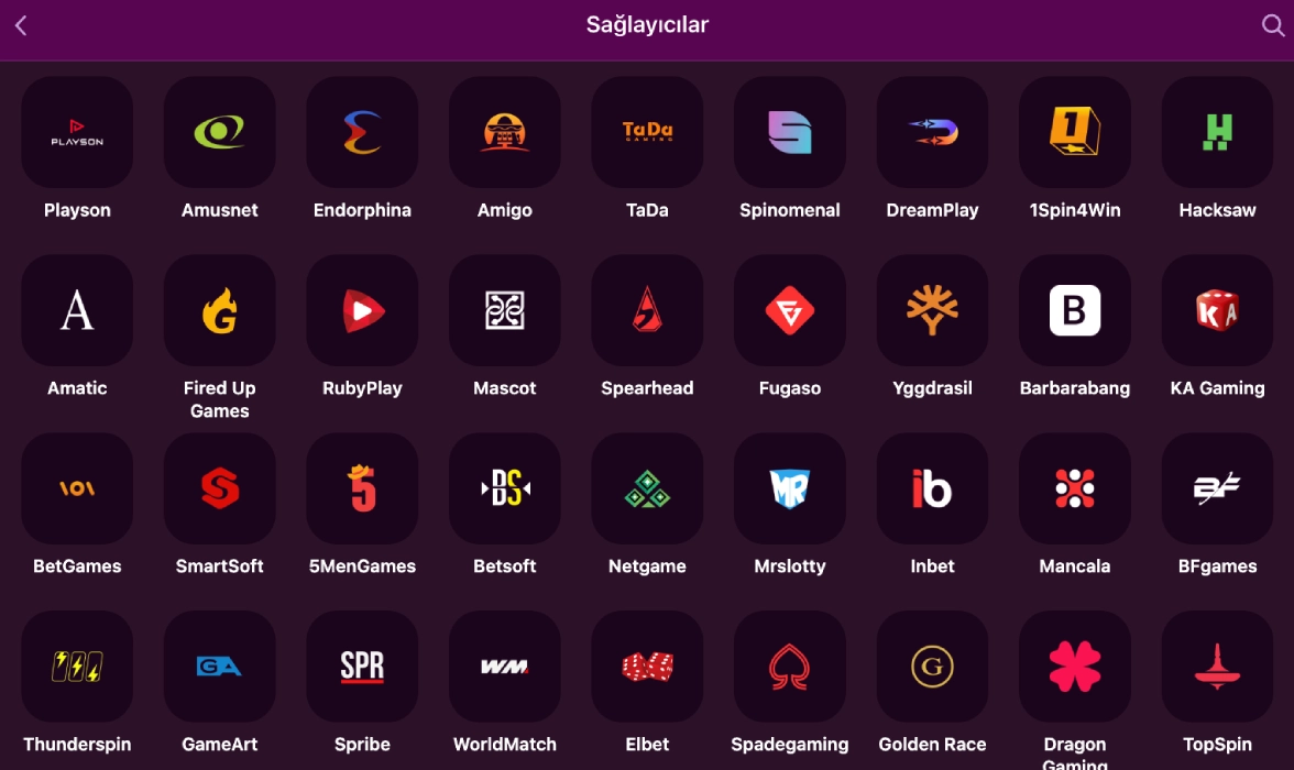 Luks Casino slot providers list, including NetEnt and Betsoft